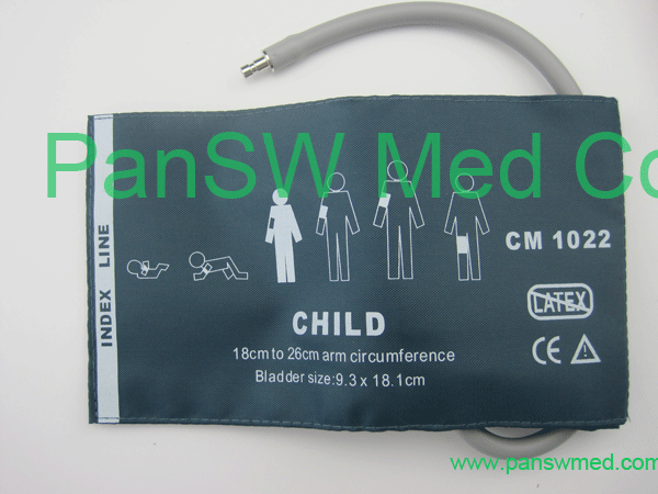 child nibp cuff single hose