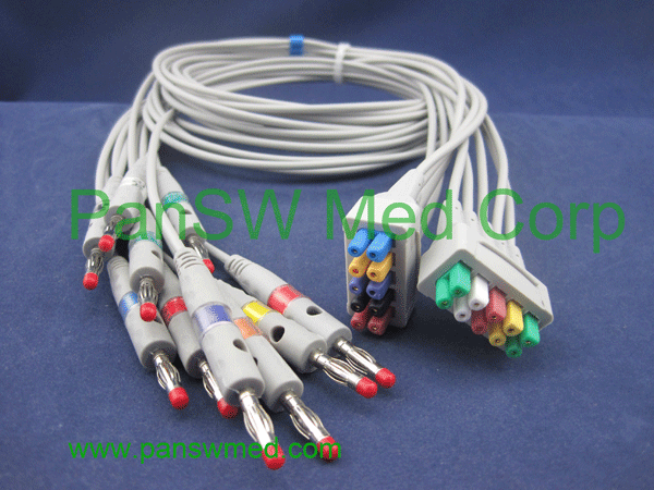 GE 38401808 ECG leads