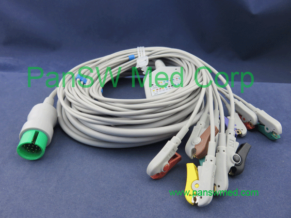 Spacelabs ECG cable ten leads