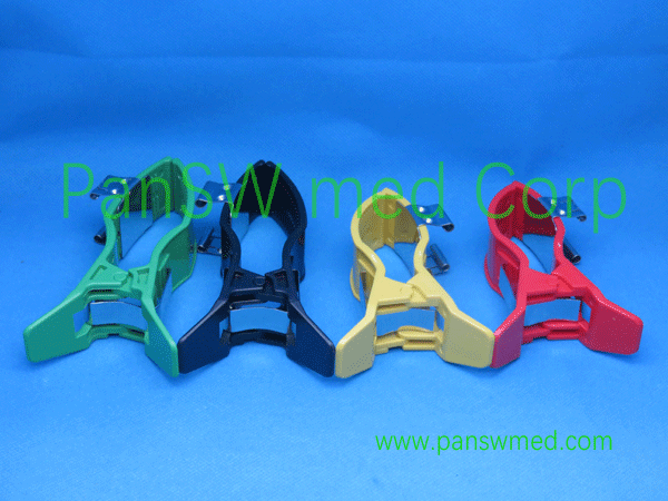 compatible ECG clamps for ECG electrodes
