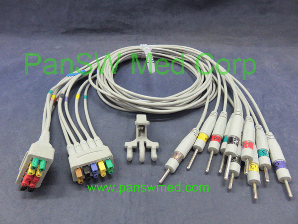 ECG multilink leadwire, ten leads DIN 30