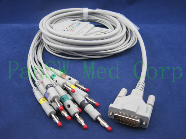 Schiller ECG cable ten leads