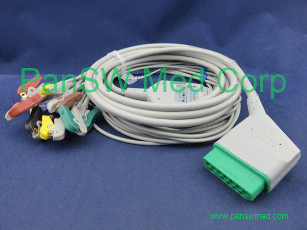 compatible nihon kohden BJ900P BJ-900PA ecg cable