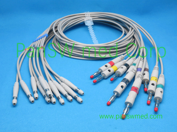 compatible ecg leads for welch allyn CP100