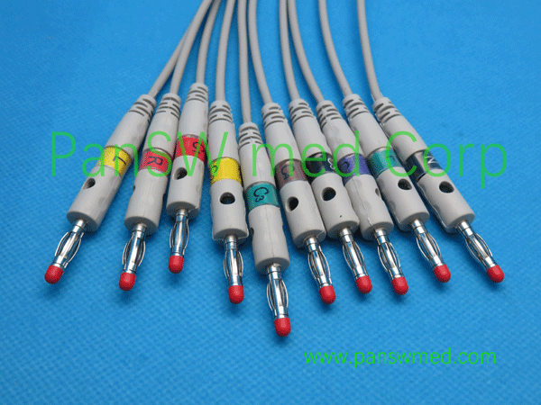 compatible ecg leads for welch allyn CP100