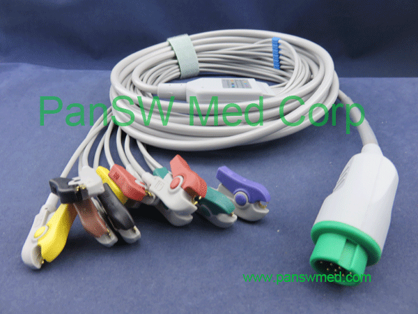 compatible Mindray beneview ECG cable ten leads
