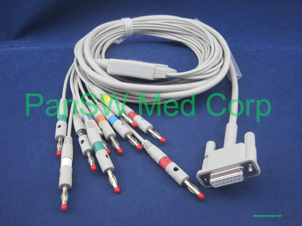dixtal EP-3 ECG cable ten leads