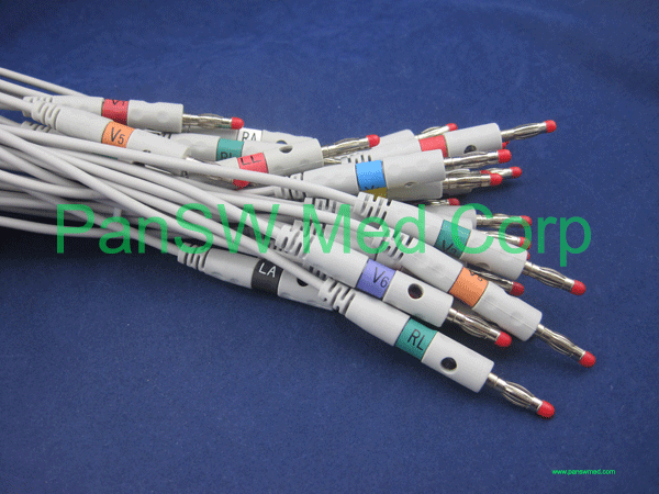 cardiette ECG cable ten leads