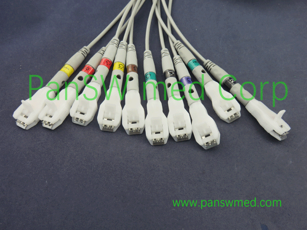 ECG electrodes adapter