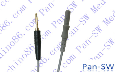 DIN to banana EEG cable