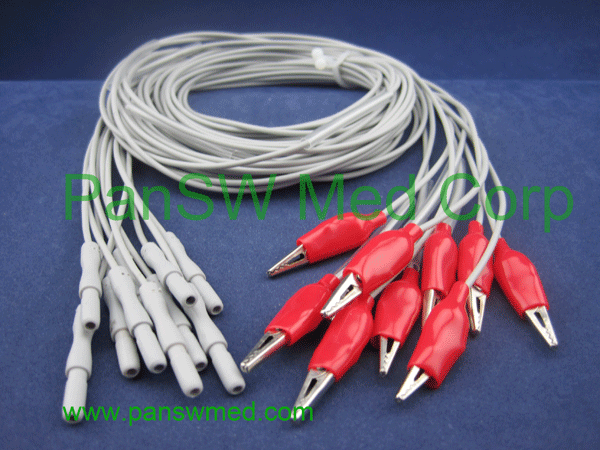 eeg CABLE to alligator clip