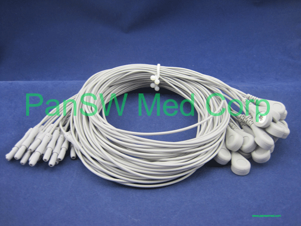 EEG cable to snap