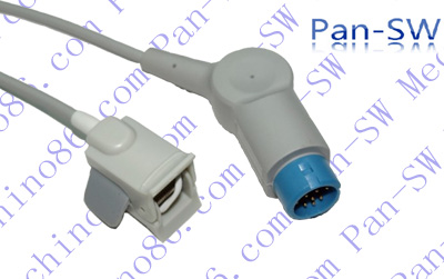 HP pediatric clip spo2 sensor (12 pins)
