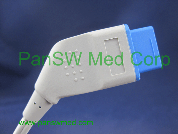 molded connector for spo2 sensor neonate wrap nihon kohden
