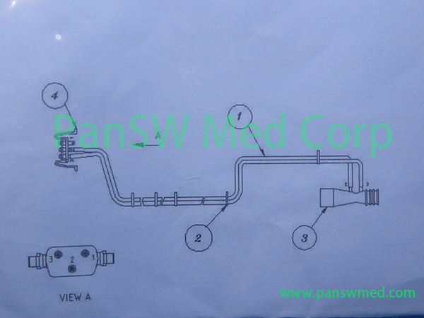 Flight Medical F60 DL flow sensor kit V64-50130-90