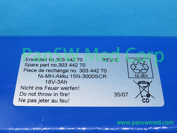compatible battery for GE Medical MAC1000 MAC1100 MAC1200 