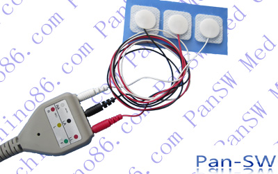 DIN disposible ECG electrode