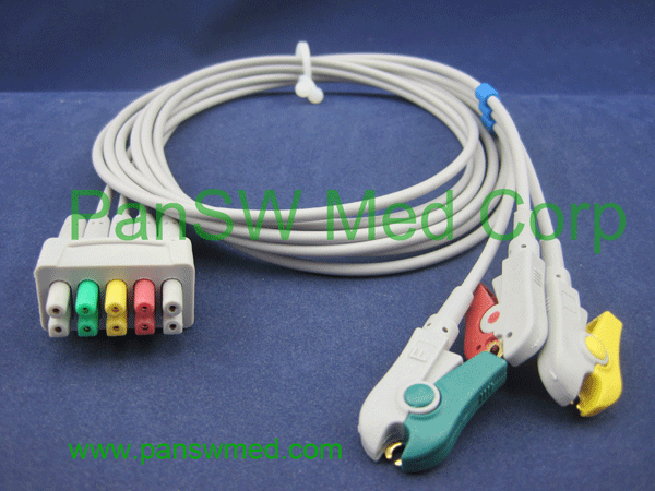 GE MEDICAL ECG LEADS 3 LEADS