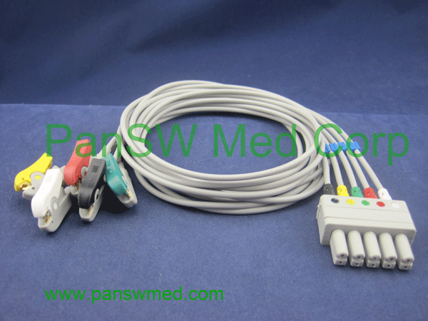 Mindray ECG leads IEC color