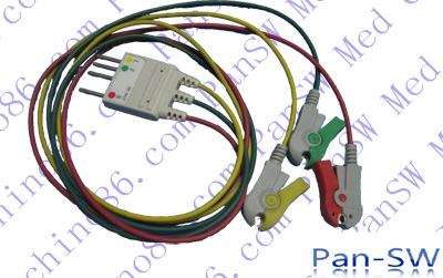 Nihon Kohden BR-002P ECG leadwire