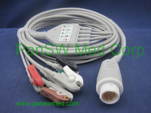 Philips M1977A ECG cable
