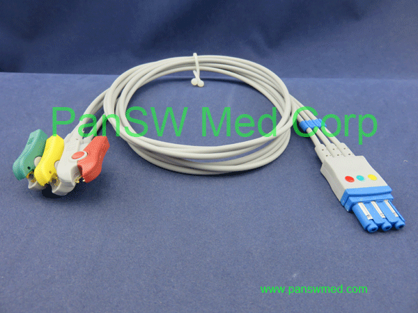 compatible ECG leads for Philips 3 leads IEC color clip