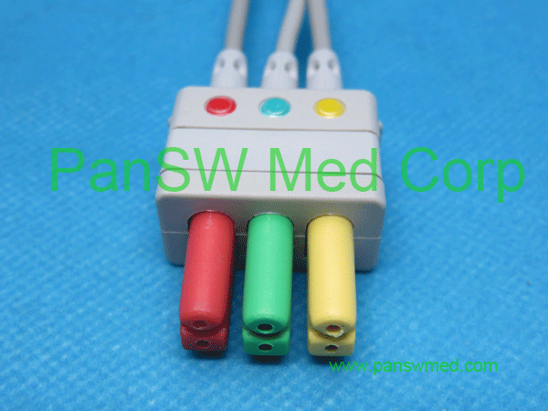 siemens 3 leads ECG cable