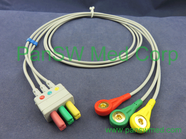 snap ecg lead set for siemens IEC color snap