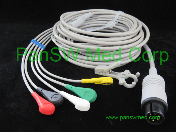 compatible ecg cable for Mindray MEC PM9000