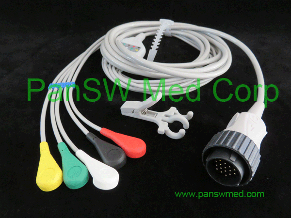 compatible ECG cable for NEC ECG-10037F