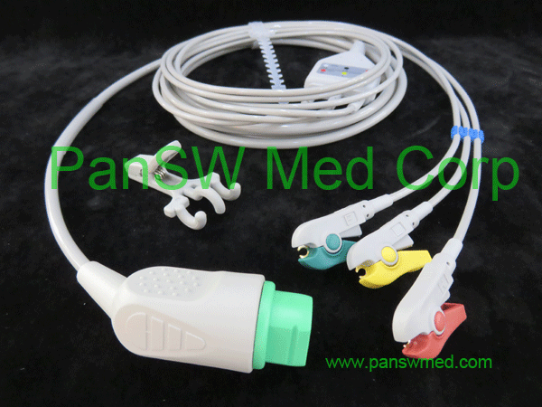 compatible ecg cable for siemens ECG-10016D