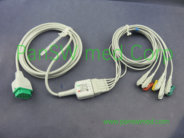 compatible ECG trunk cable and leads