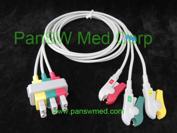 compatible Philips ECG leads HP ECG leads