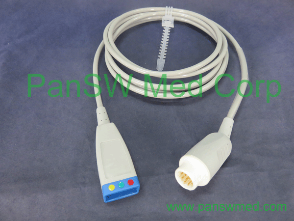 COMPATIBLE M1669A ecg trunk cable 3 leads