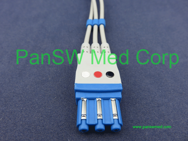 Philips M1673A ECG leads