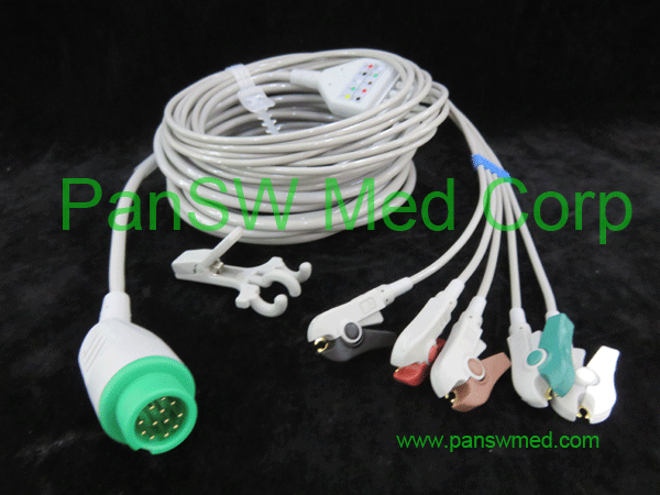 compatible ECG cable for Mindray ECG-10010G