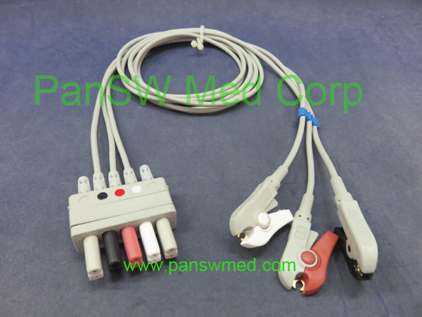 compatible ecg leads for Mindray AHA color clip