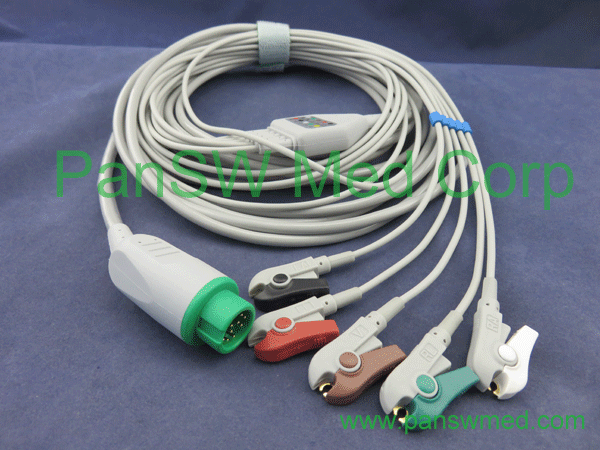 Mindray 5 leads ECG cable AHA clip