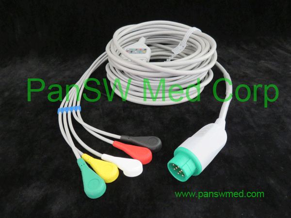 compatible ECG cable for Progetti defibrillator rescue life