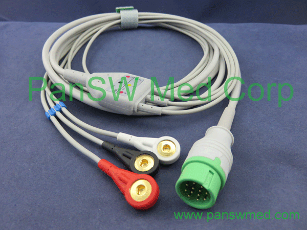 compatible biolight ecg cable