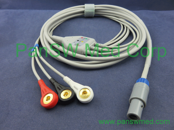 huntleigh ecg cable