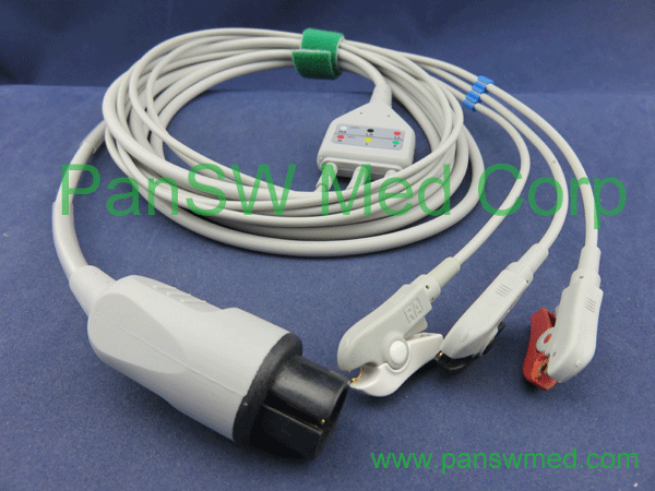 compatible mindray ecg cable AHA clip