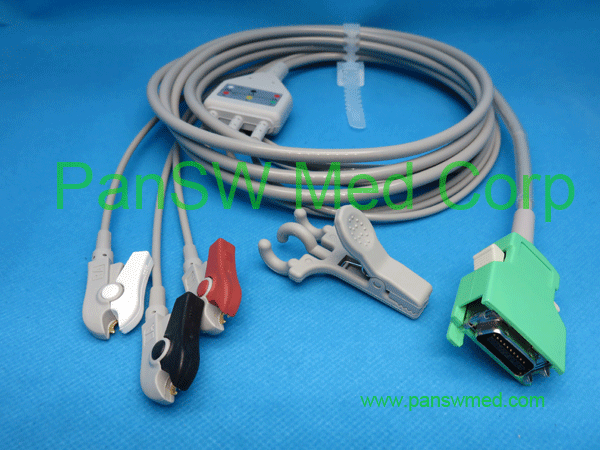 compatible ecg cable for Nihon Kohden