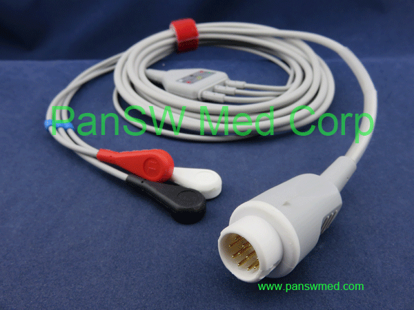 philips ECG cable 3 leads