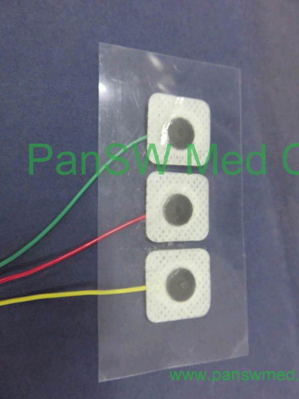 IEC COLOr  ECG ELECTRODES WITH WIRES