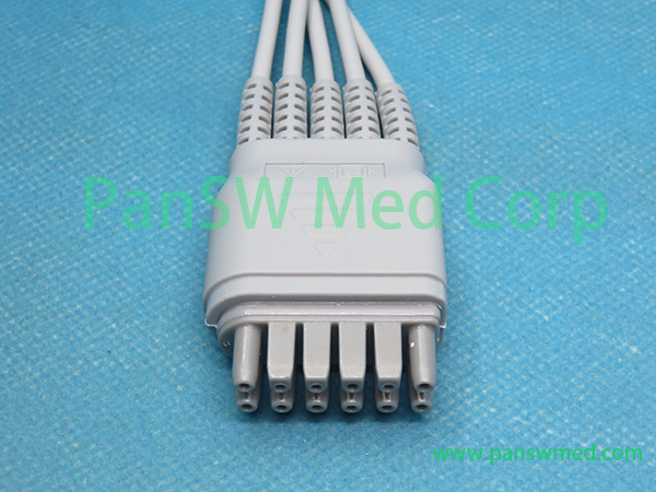 Original Edan iT20 Holter Cable 5-Lead AHA5