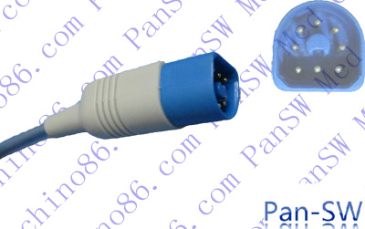 Philips 8 pins spo2 sensor