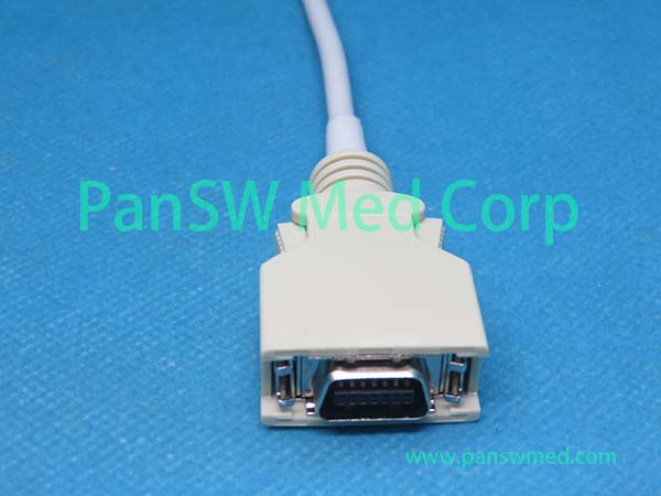 Compatible Colin SpO2 sensor 14-pin connector view