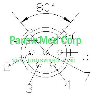 medlab pox10 spo2 cable