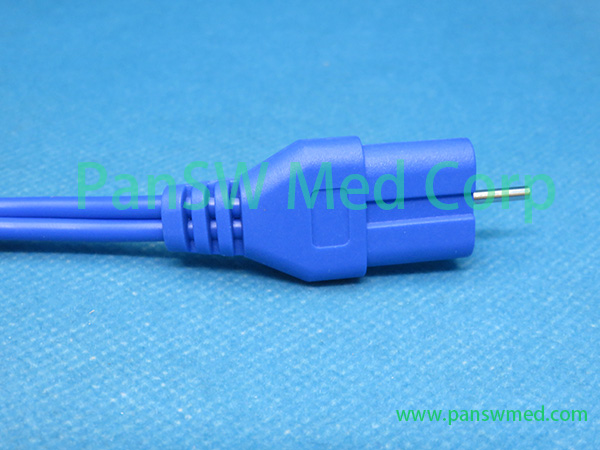 ESP-41 compatible electrosurgical neutral pad connecting cable